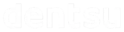 Dentsu creative network logo, representing international advertising and marketing agencies.